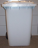 65 gallon security container